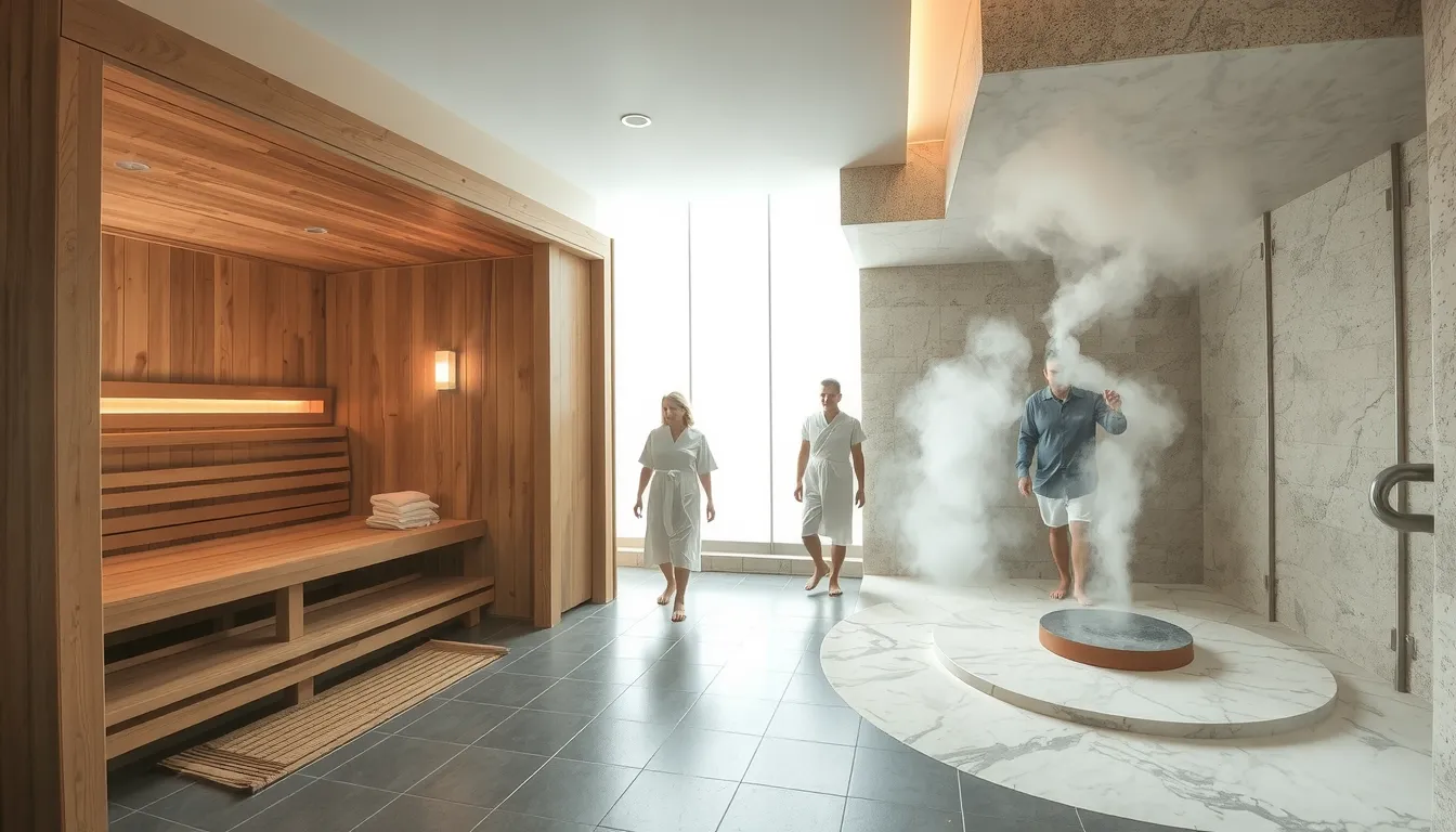 différence entre hammam et sauna