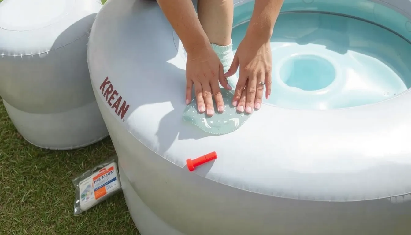 comment réparer un spa gonflable