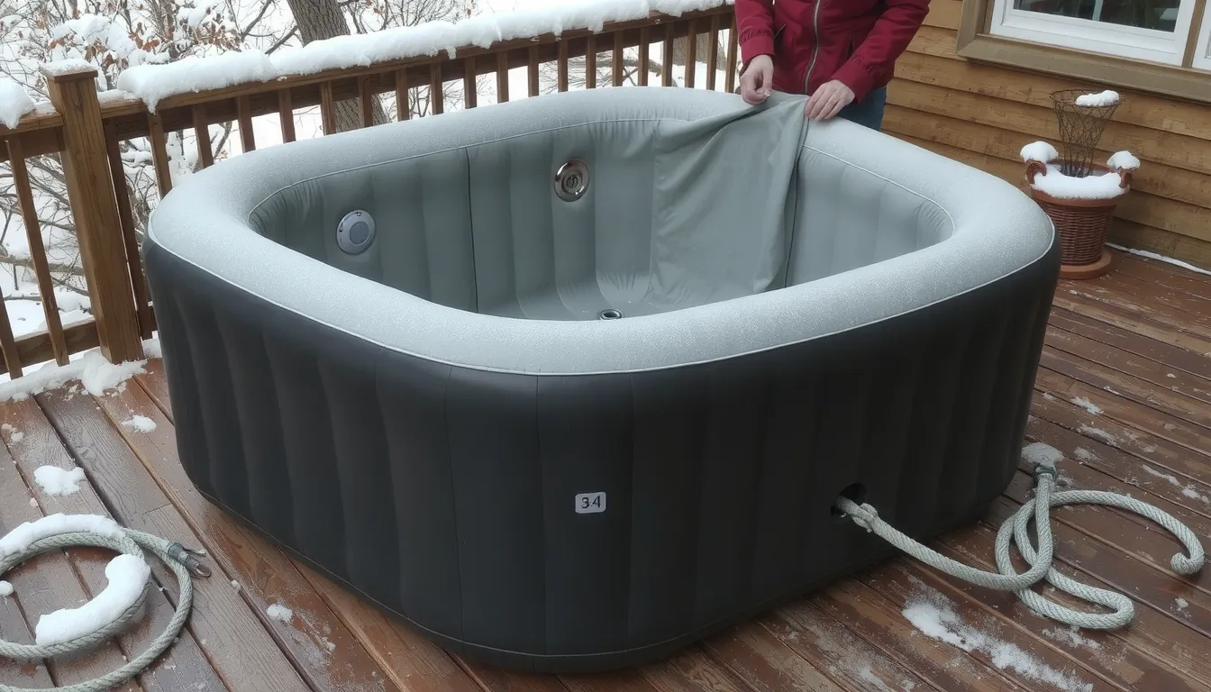 peut on laisser un spa sans eau