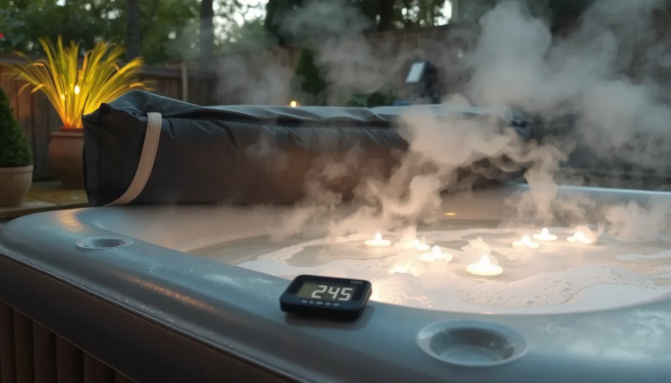 combien de temps pour chauffer un jacuzzi gonflable