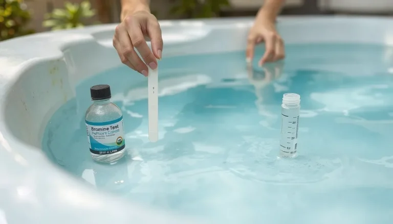 Trop de brome dans spa : comment faire baisser le taux rapidement et en toute sécurité