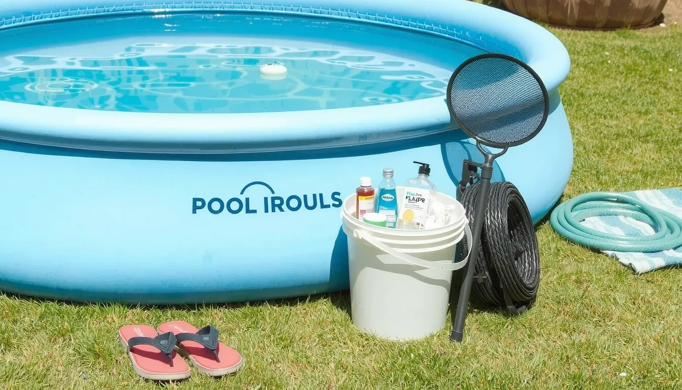 entretien eau piscine gonflable