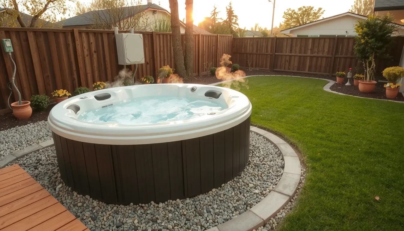installer un jacuzzi dans son jardin