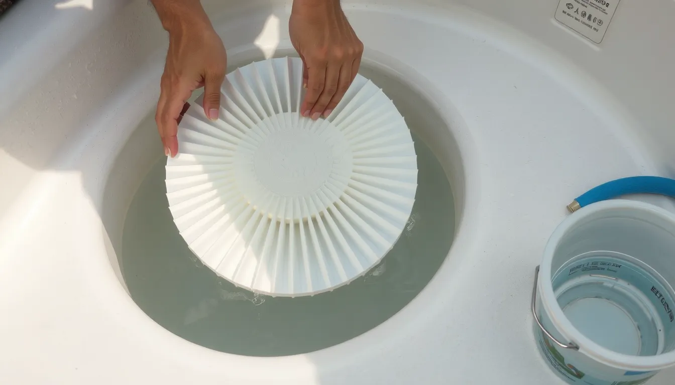 nettoyer un filtre spa